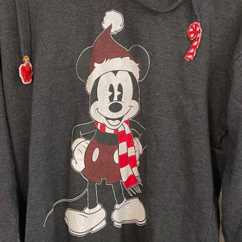 Sinsay Licensed Disney Mickey Mouse Christmas Hoodie